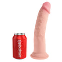 King Cock Plus 9" Triple Density Cock - Light