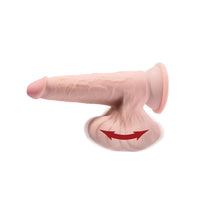 King Cock Plus 8" Triple Density Cock With Swinging Balls - Light