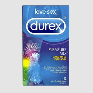 Pleasure Mix Condoms - 12 Pack