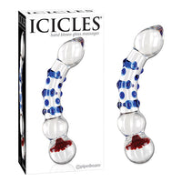 Icicles No. 18 Hand Blown Glass Massager