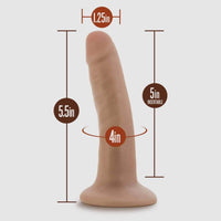 Dr. Skin - 5.5 Inch Cock With Suction Cup - Vanilla