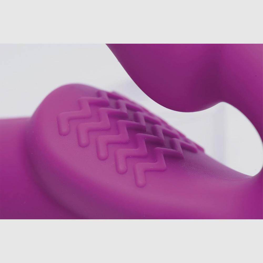 Strap U Evoke Vibrating Strapless Silicone Strap-on Dildo