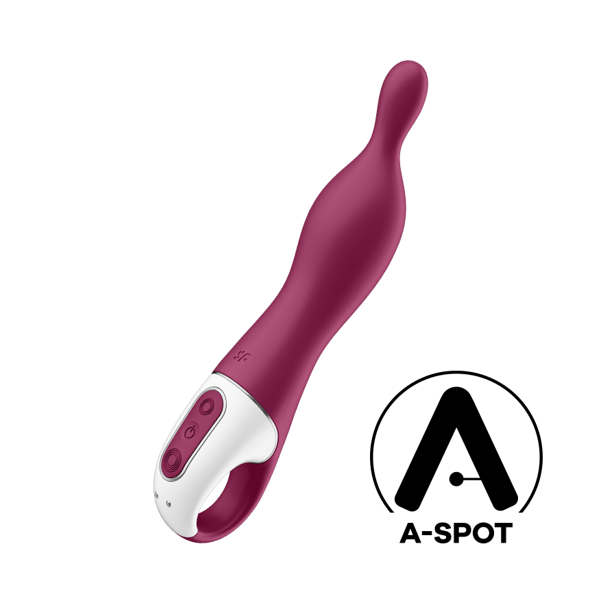 Satisfyer A-Mazing 1 A-Spot Vibrator - Berry