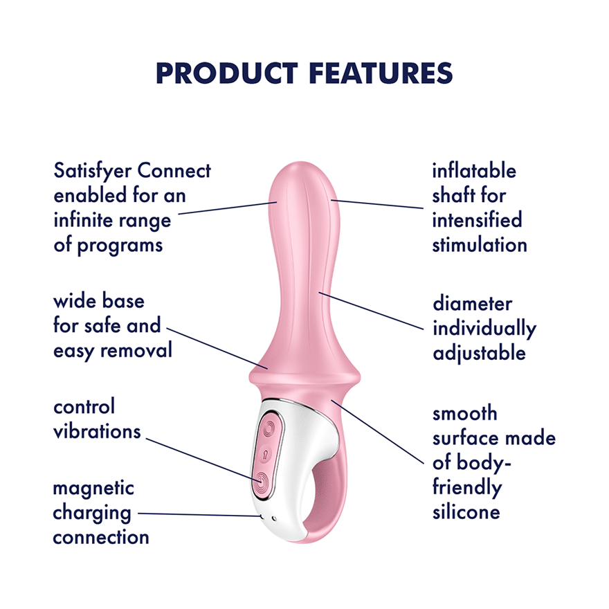 Satisfyer Air Pump Booty 5+ Vibrator