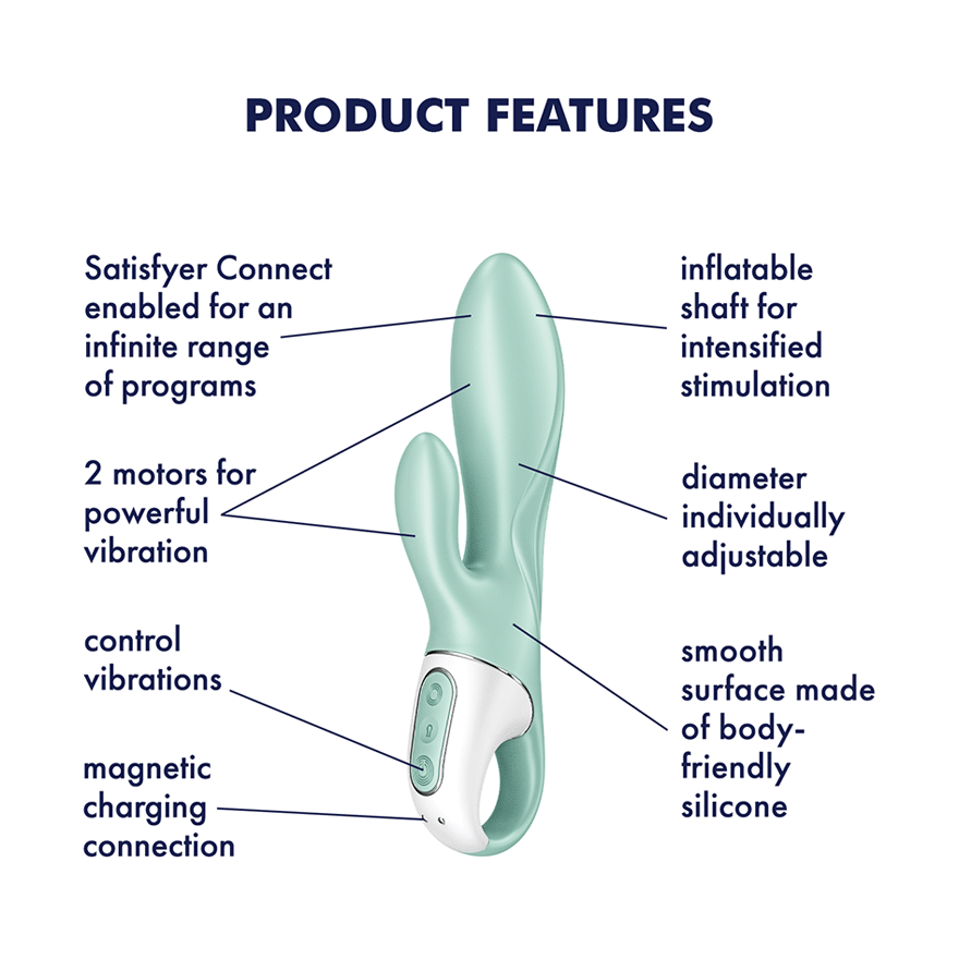 Satisfyer Air Pump Bunny 5+ Vibrator