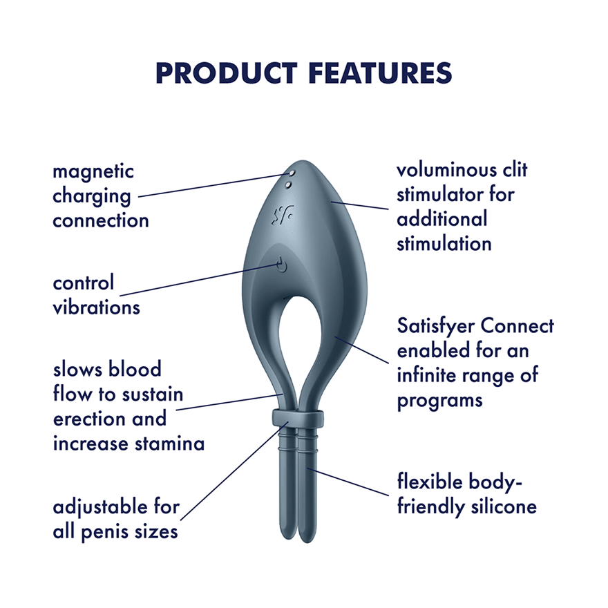 Satisfyer Bullseye Adjustable Cock Ring