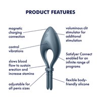 Satisfyer Bullseye Adjustable Cock Ring