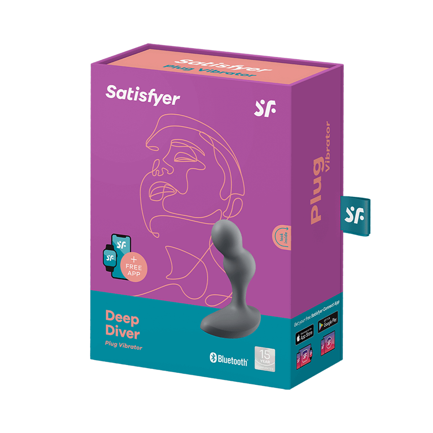 Satisfyer Deep Diver Vibrating Anal Plug