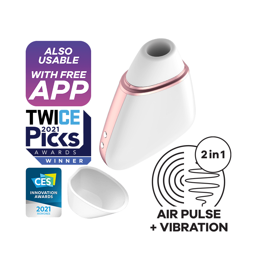 Satisfyer Love Triangle Air Pulse Stimulator + Vibration