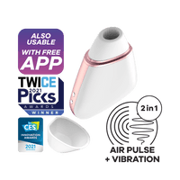 Satisfyer Love Triangle Air Pulse Stimulator + Vibration