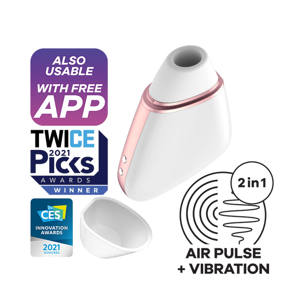 Satisfyer Love Triangle Air Pulse Stimulator + Vibration