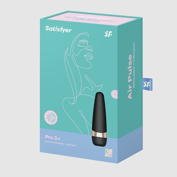 Satisfyer Pro 3+ Air Pulse Stimulator + Vibration