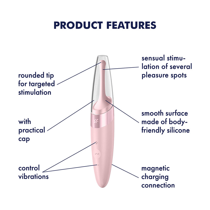 Satisfyer Twirling Delight Clit & Nipple Stimulator