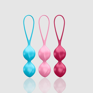 Satisfyer V Balls Kegel Balls - Multicolour