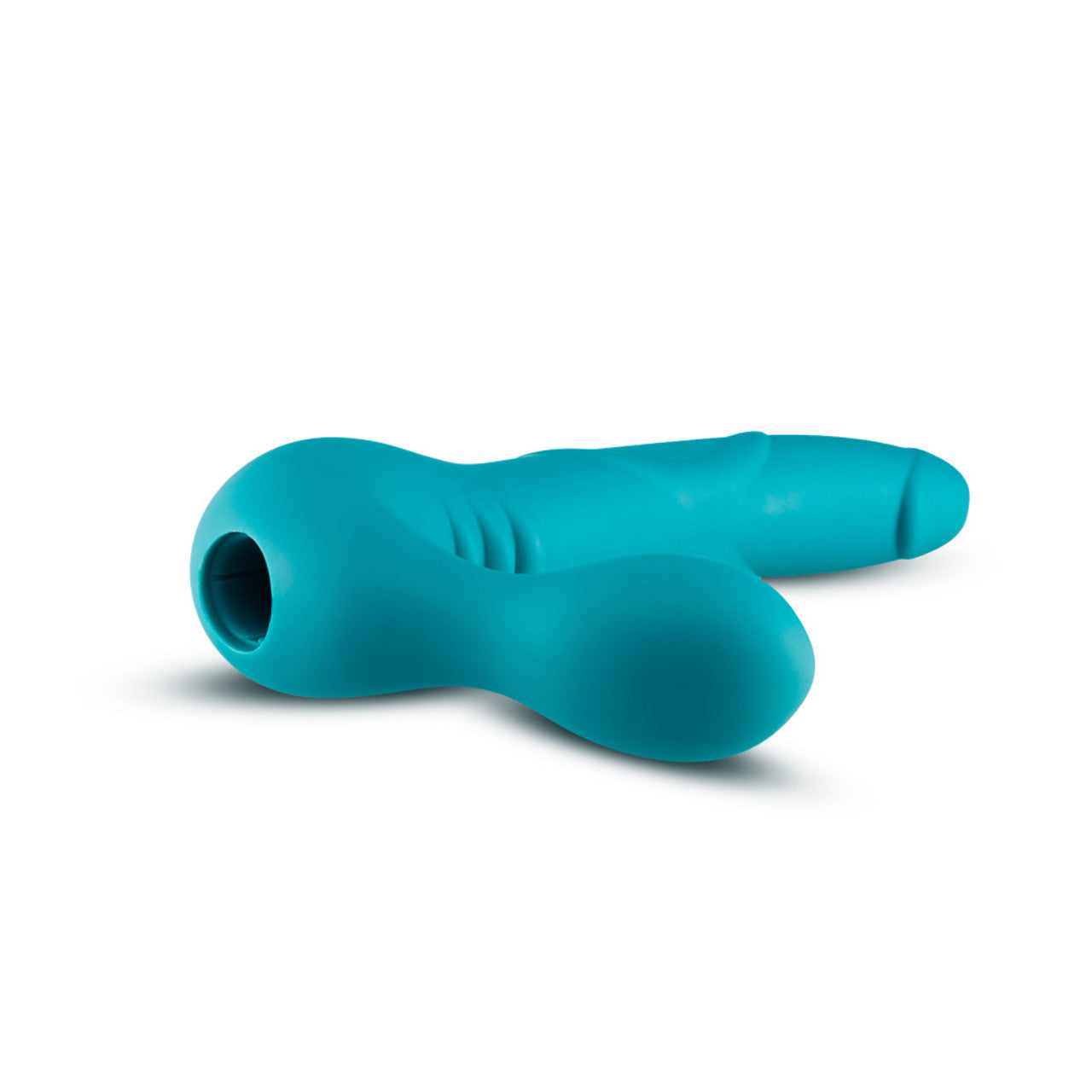 Luna Strapless Silicone Dildo - Teal