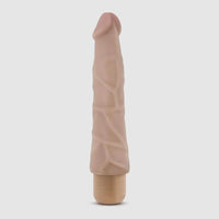 Dr. Skin - Cock Vibe 19 Inch Vibrating Cock - Beige