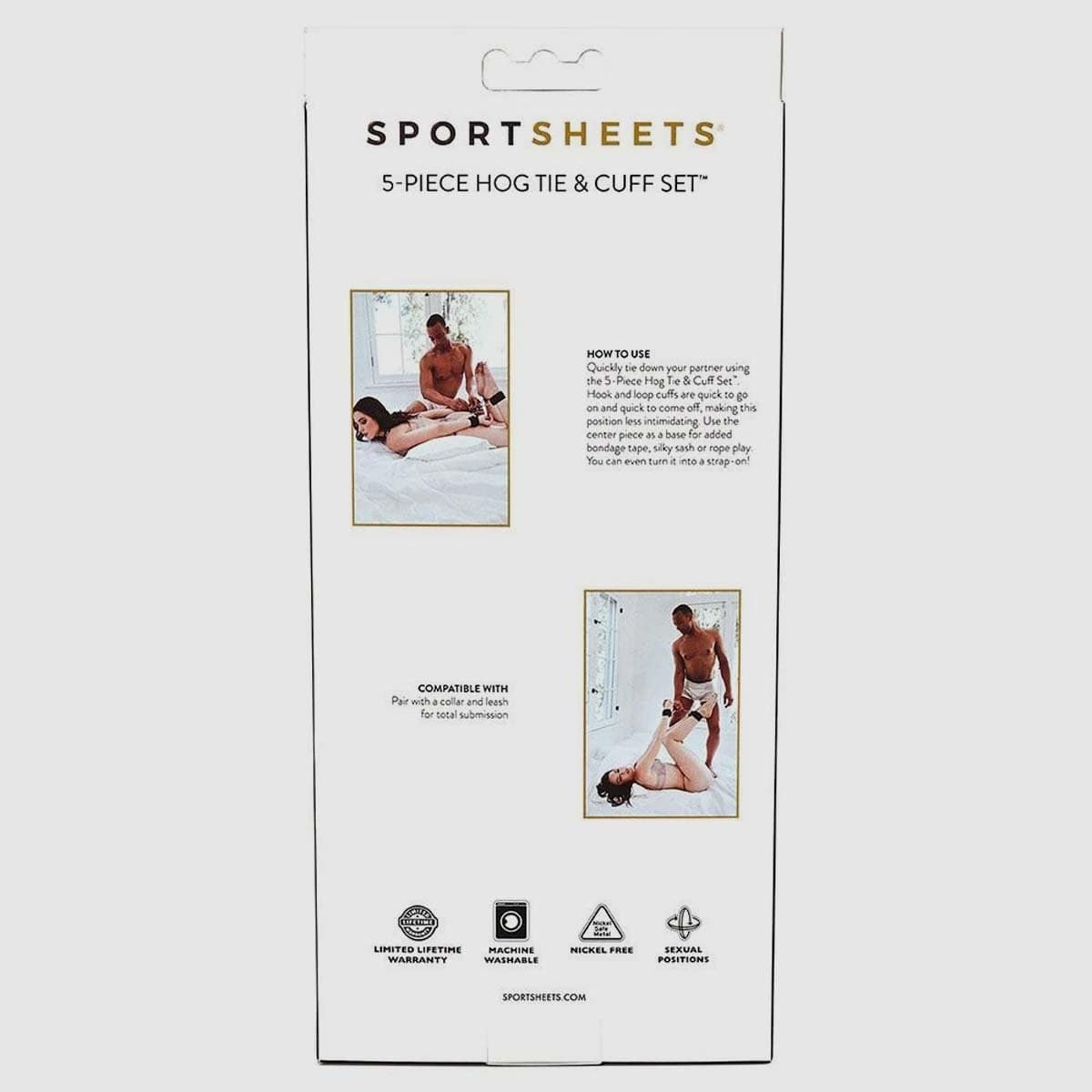 Sportsheets 5 Piece Hog Tie & Cuff Set