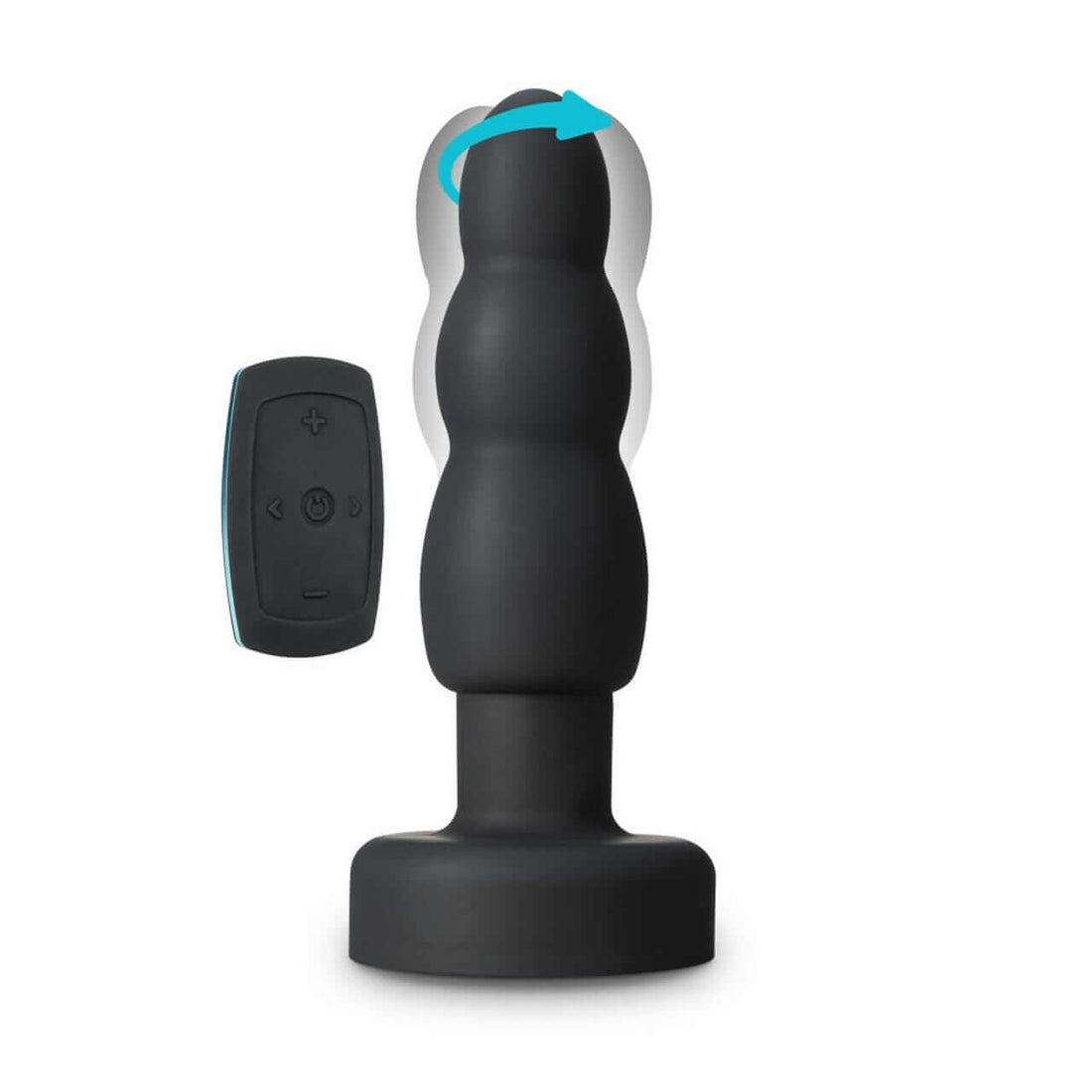 Anal Adventures Platinum Propel Plug - Black