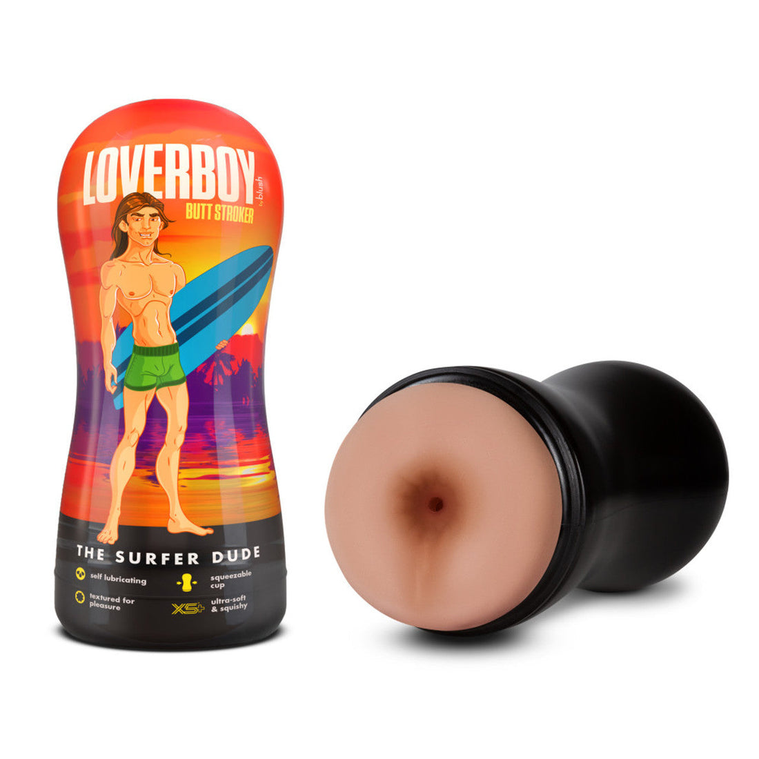 The Surfer Dude Self Lubricating Stroker - Beige