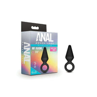 Silicone Small Loop Plug - Black