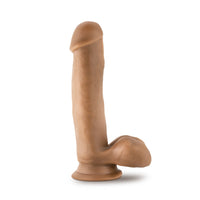 7 Inch Dildo With Balls - Tan