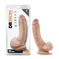 Mr. Mayor 9 Inch Dildo with Balls - Beige