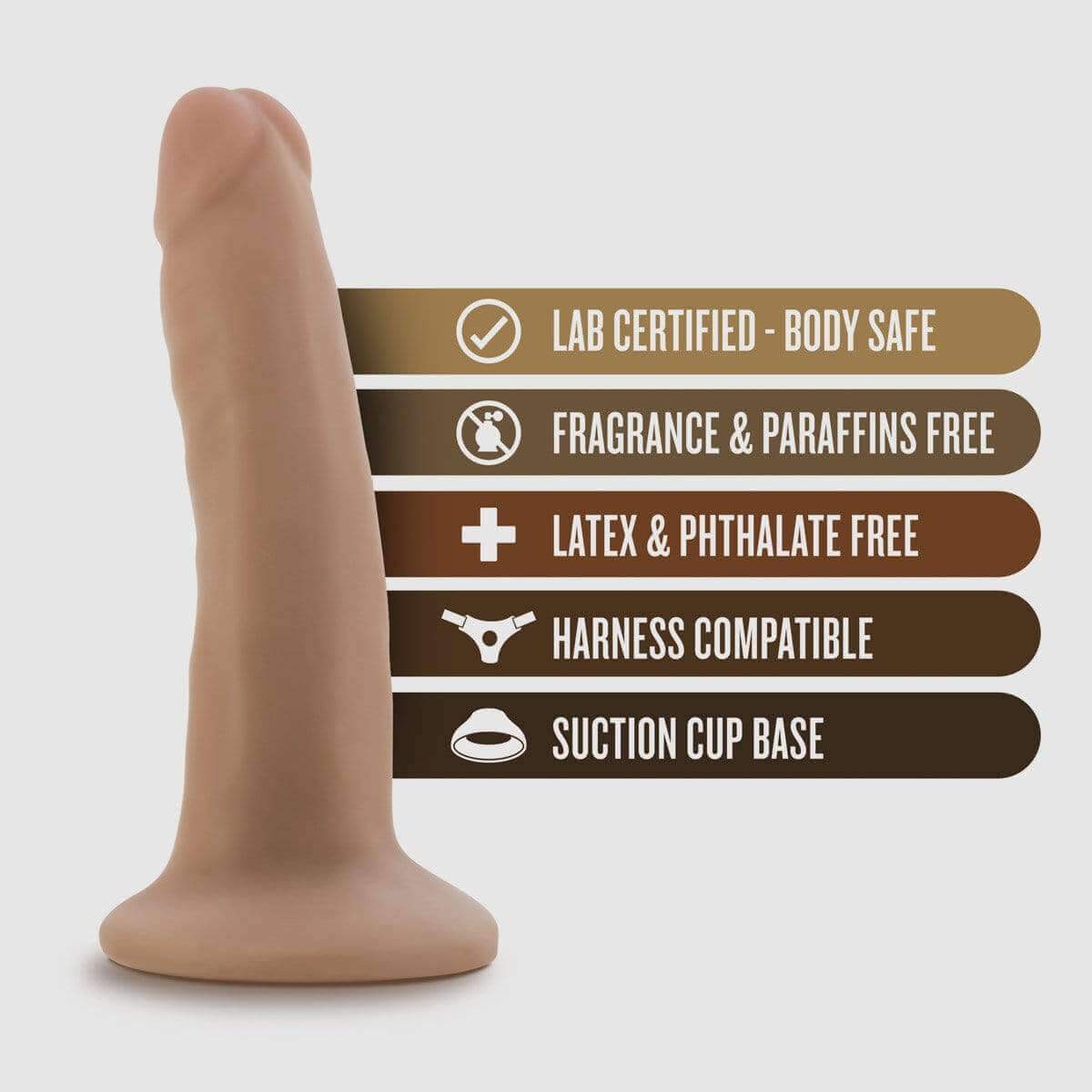 Dr. Skin - 5.5 Inch Cock With Suction Cup - Vanilla