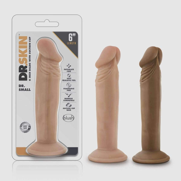 Dr. Skin - Dr. Small - 6 Inch Dildo - Vanilla