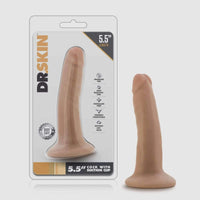 Dr. Skin - 5.5 Inch Cock With Suction Cup - Vanilla